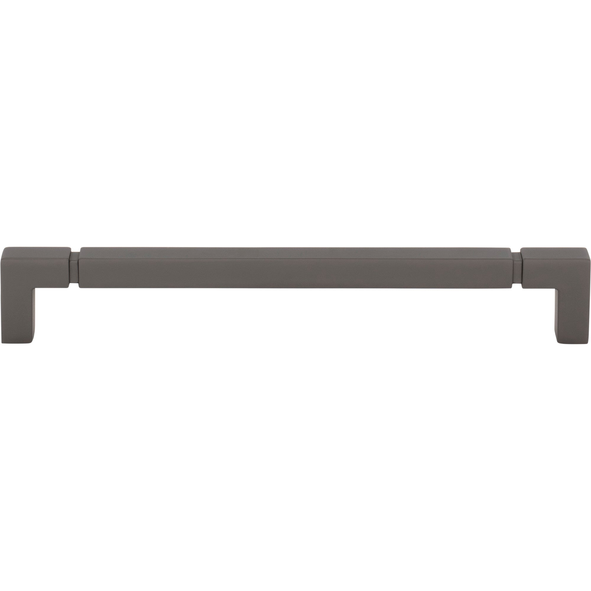 Worldwide Flooring Design Center Langston Pull 7 9/16 Inch (c-c) Ash Gray Langston Pull 7 9/16 Inch (c-c) Ash Gray Top Knobs Decorative Hardware