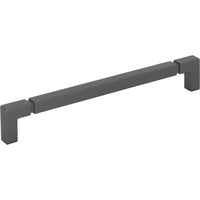 Worldwide Flooring Design Center Langston Pull 7 9/16 Inch (c-c) Ash Gray Langston Pull 7 9/16 Inch (c-c) Ash Gray Top Knobs Decorative Hardware