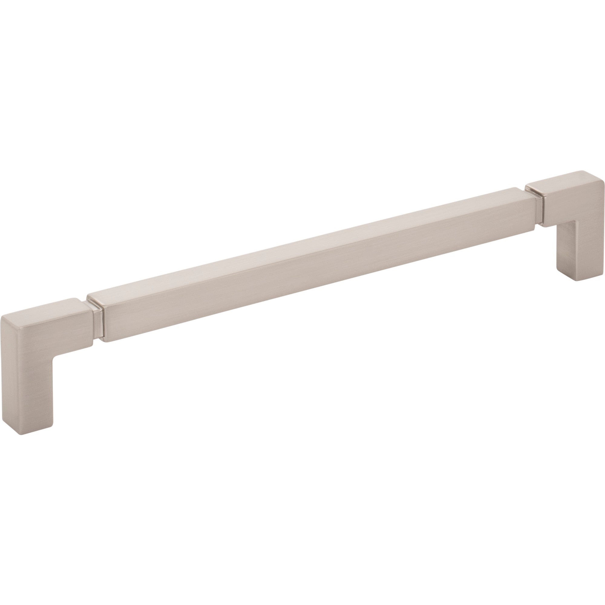 Worldwide Flooring Design Center Langston Pull 7 9/16 Inch (c-c) Brushed Satin Nickel Langston Pull 7 9/16 Inch (c-c) Brushed Satin Nickel Top Knobs Decorative Hardware