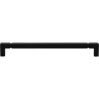 Worldwide Flooring Design Center Langston Pull 8 13/16 Inch (c-c) Flat Black Langston Pull 8 13/16 Inch (c-c) Flat Black Top Knobs Decorative Hardware