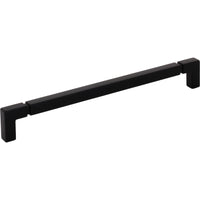 Worldwide Flooring Design Center Langston Pull 8 13/16 Inch (c-c) Flat Black Langston Pull 8 13/16 Inch (c-c) Flat Black Top Knobs Decorative Hardware