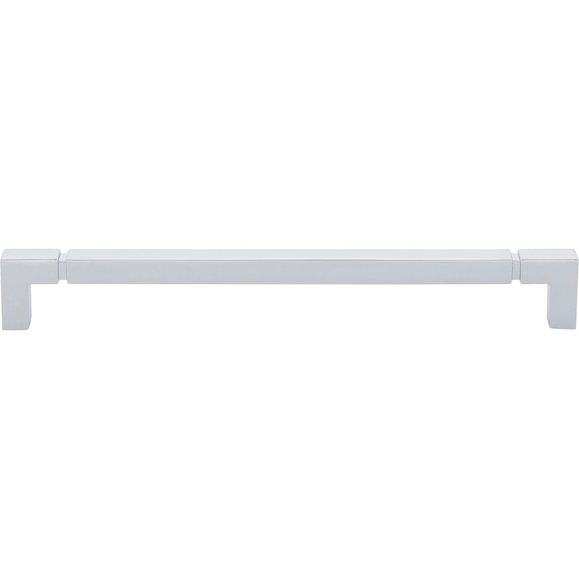 Worldwide Flooring Design Center Langston Pull 8 13/16 Inch (c-c) Polished Chrome Langston Pull 8 13/16 Inch (c-c) Polished Chrome Top Knobs Decorative Hardware