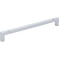 Worldwide Flooring Design Center Langston Pull 8 13/16 Inch (c-c) Polished Chrome Langston Pull 8 13/16 Inch (c-c) Polished Chrome Top Knobs Decorative Hardware