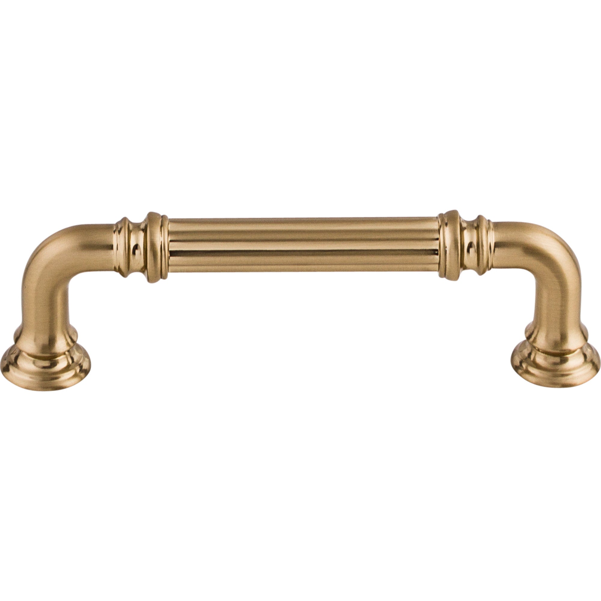 Worldwide Flooring Design Center Reeded Pull 3 3/4 Inch (c-c) Honey Bronze Reeded Pull 3 3/4 Inch (c-c) Honey Bronze Top Knobs Decorative Hardware