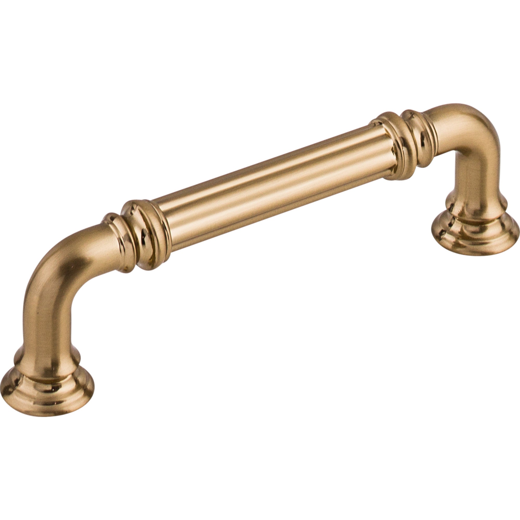 Worldwide Flooring Design Center Reeded Pull 3 3/4 Inch (c-c) Honey Bronze Reeded Pull 3 3/4 Inch (c-c) Honey Bronze Top Knobs Decorative Hardware