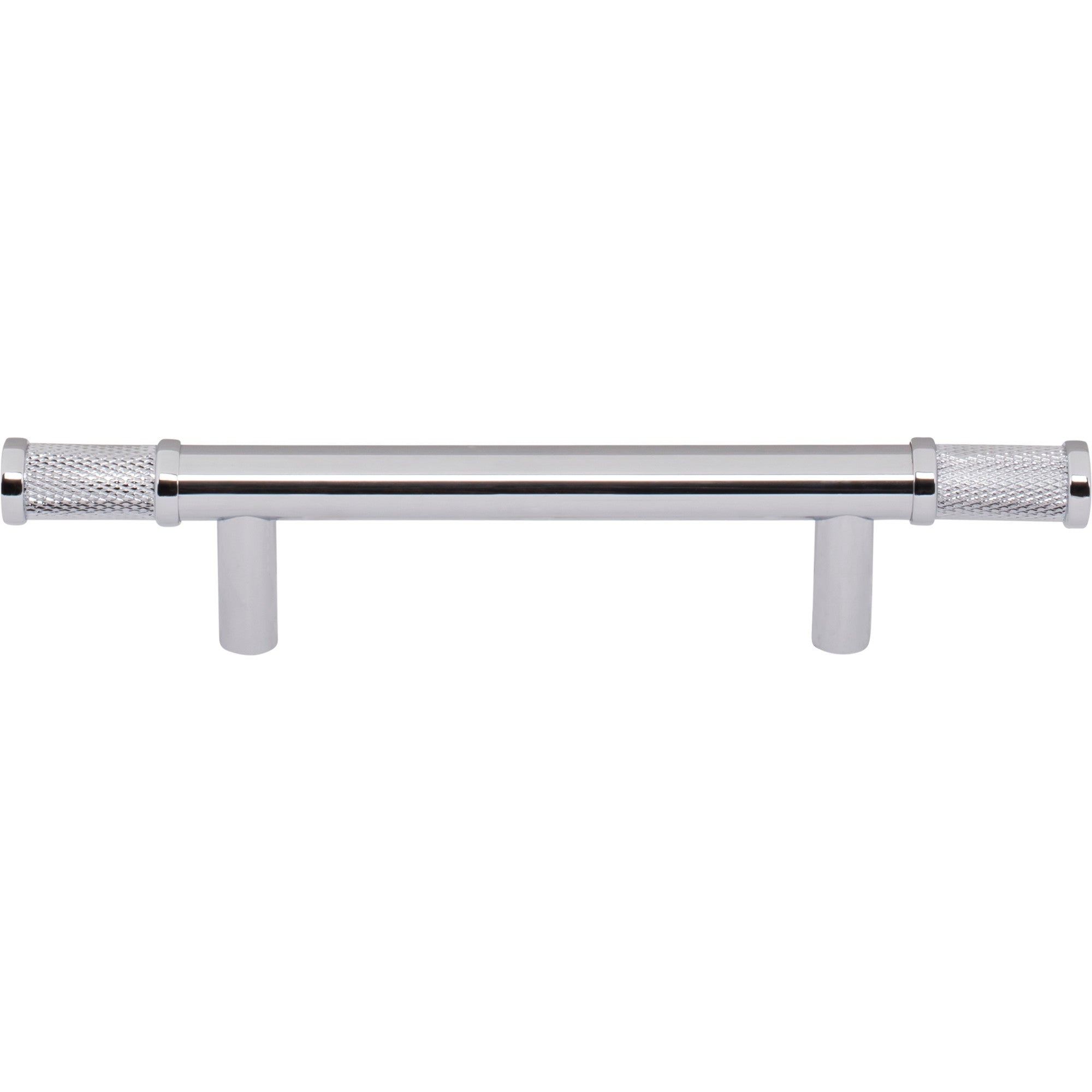 Worldwide Flooring Design Center Burnham Pull 3 3/4 Inch (c-c) Polished Chrome Burnham Pull 3 3/4 Inch (c-c) Polished Chrome Top Knobs Decorative Hardware