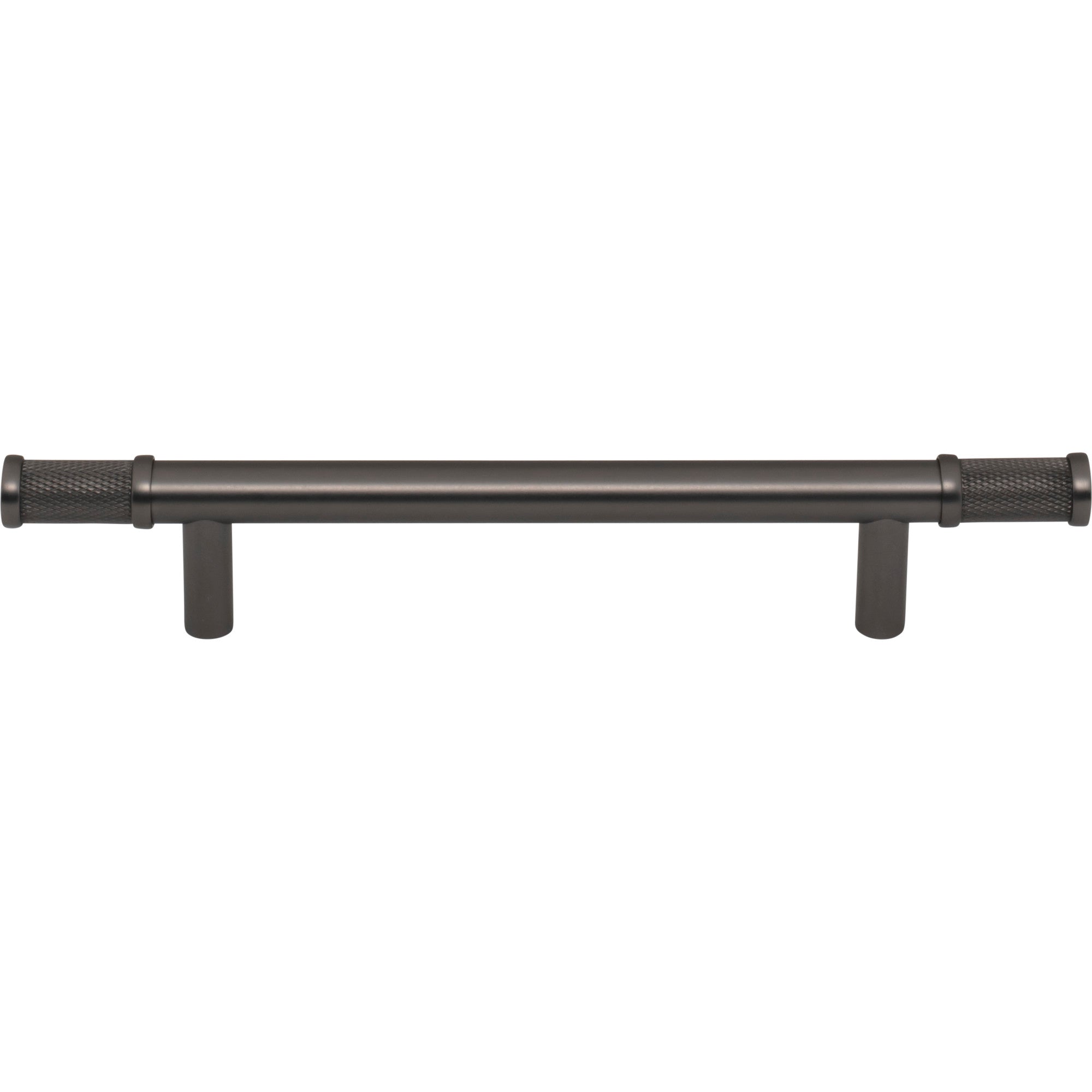 Worldwide Flooring Design Center Burnham Pull 5 1/16 Inch (c-c) Ash Gray Burnham Pull 5 1/16 Inch (c-c) Ash Gray Top Knobs Decorative Hardware