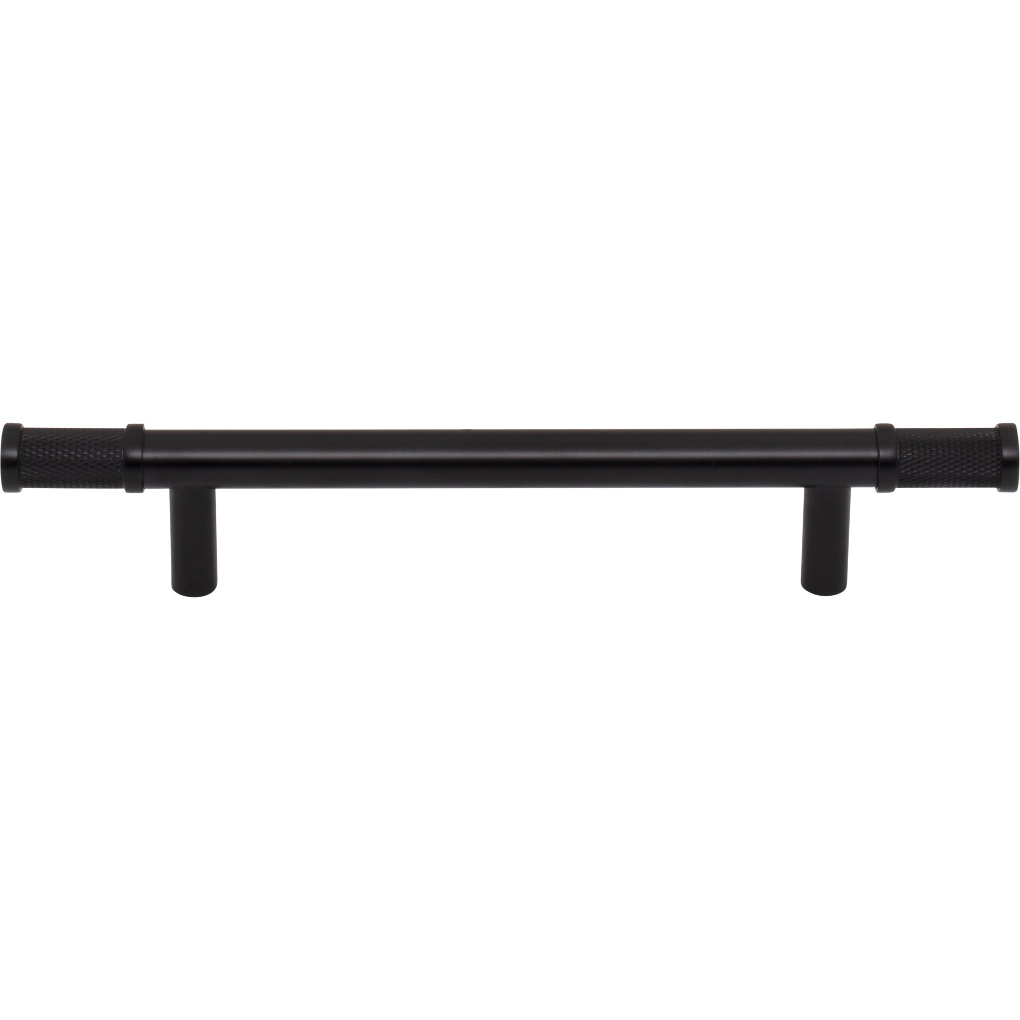 Worldwide Flooring Design Center Burnham Pull 5 1/16 Inch (c-c) Flat Black Burnham Pull 5 1/16 Inch (c-c) Flat Black Top Knobs Decorative Hardware