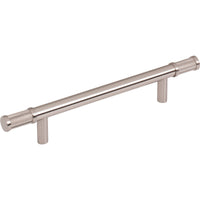 Worldwide Flooring Design Center Burnham Pull 5 1/16 Inch (c-c) Brushed Satin Nickel Burnham Pull 5 1/16 Inch (c-c) Brushed Satin Nickel Top Knobs Decorative Hardware