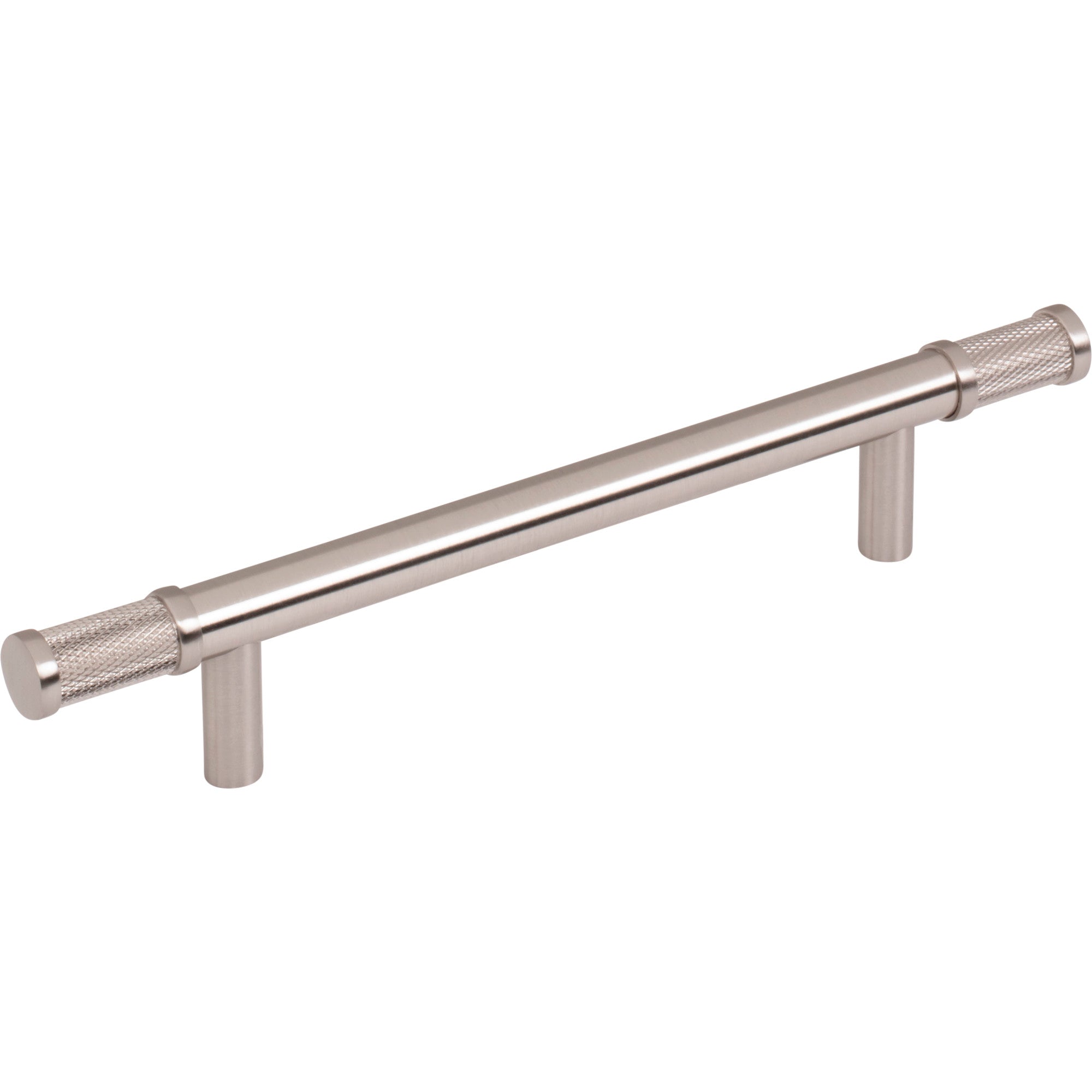 Worldwide Flooring Design Center Burnham Pull 5 1/16 Inch (c-c) Brushed Satin Nickel Burnham Pull 5 1/16 Inch (c-c) Brushed Satin Nickel Top Knobs Decorative Hardware