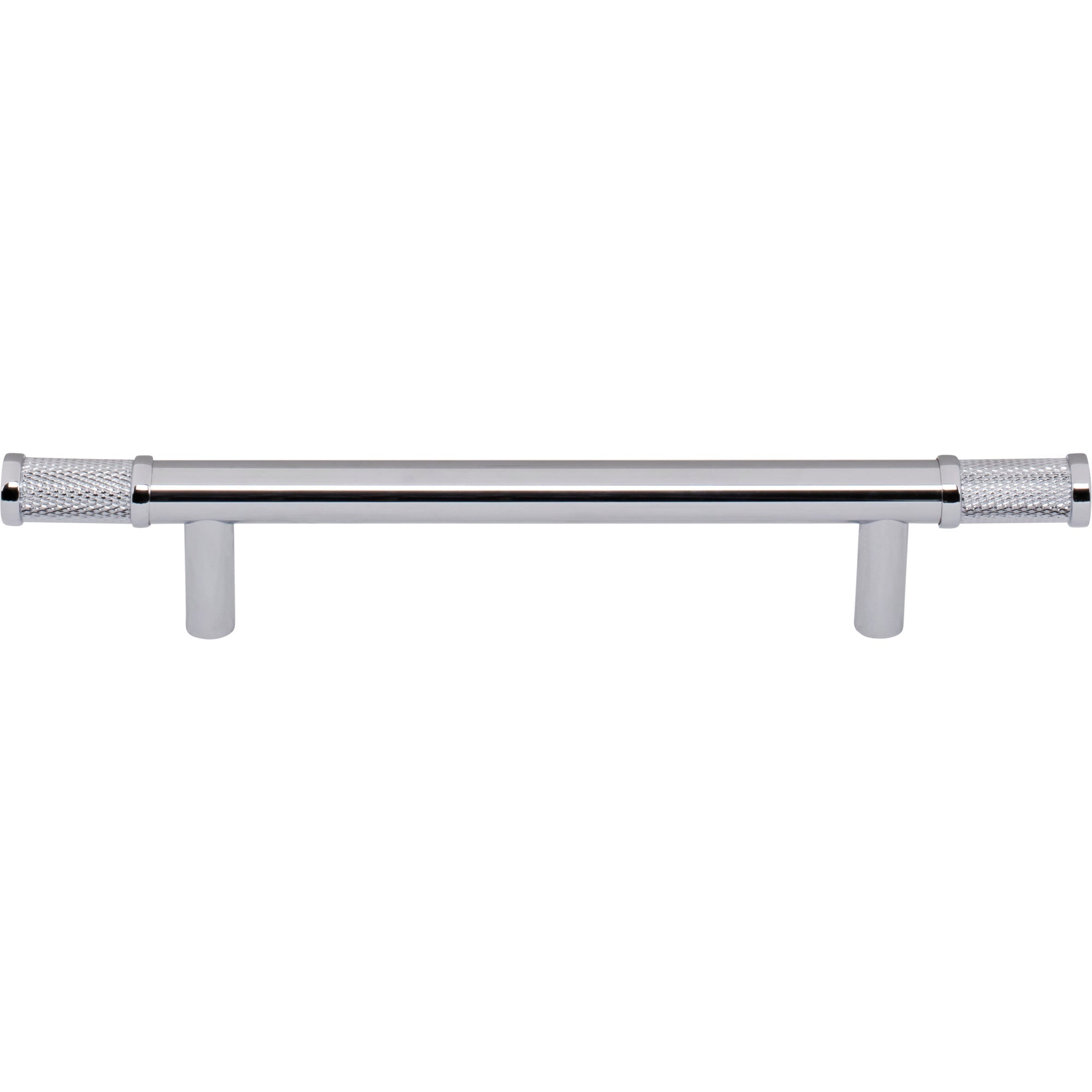 Worldwide Flooring Design Center Burnham Pull 5 1/16 Inch (c-c) Polished Chrome Burnham Pull 5 1/16 Inch (c-c) Polished Chrome Top Knobs Decorative Hardware