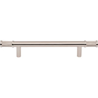 Worldwide Flooring Design Center Burnham Pull 5 1/16 Inch (c-c) Polished Nickel Burnham Pull 5 1/16 Inch (c-c) Polished Nickel Top Knobs Decorative Hardware
