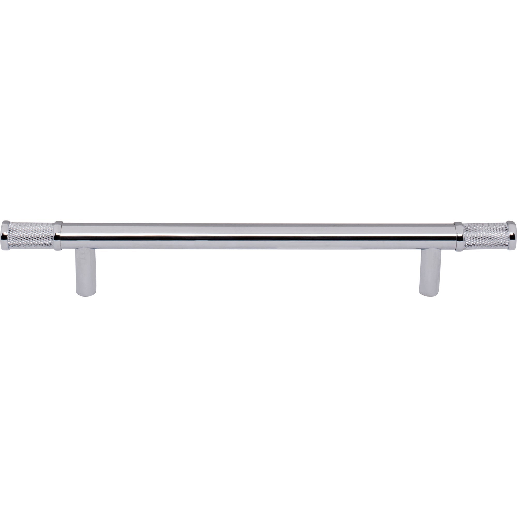 Worldwide Flooring Design Center Burnham Pull 6 5/16 Inch (c-c) Polished Chrome Burnham Pull 6 5/16 Inch (c-c) Polished Chrome Top Knobs Decorative Hardware
