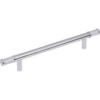 Worldwide Flooring Design Center Burnham Pull 6 5/16 Inch (c-c) Polished Chrome Burnham Pull 6 5/16 Inch (c-c) Polished Chrome Top Knobs Decorative Hardware