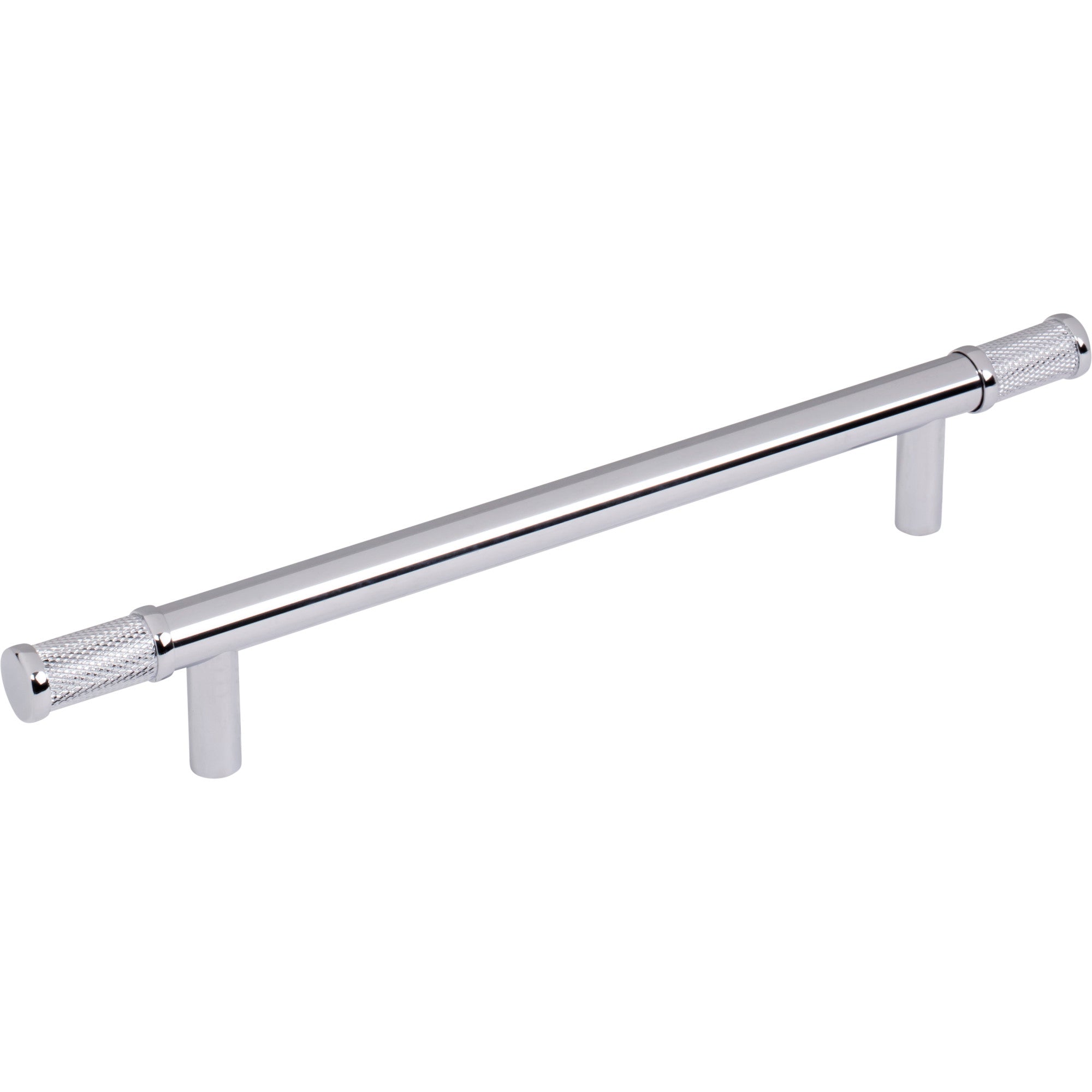 Worldwide Flooring Design Center Burnham Pull 6 5/16 Inch (c-c) Polished Chrome Burnham Pull 6 5/16 Inch (c-c) Polished Chrome Top Knobs Decorative Hardware
