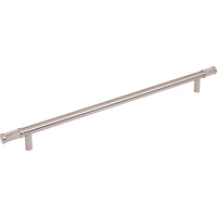 Worldwide Flooring Design Center Burnham Pull 12 Inch (c-c) Brushed Satin Nickel Burnham Pull 12 Inch (c-c) Brushed Satin Nickel Top Knobs Decorative Hardware