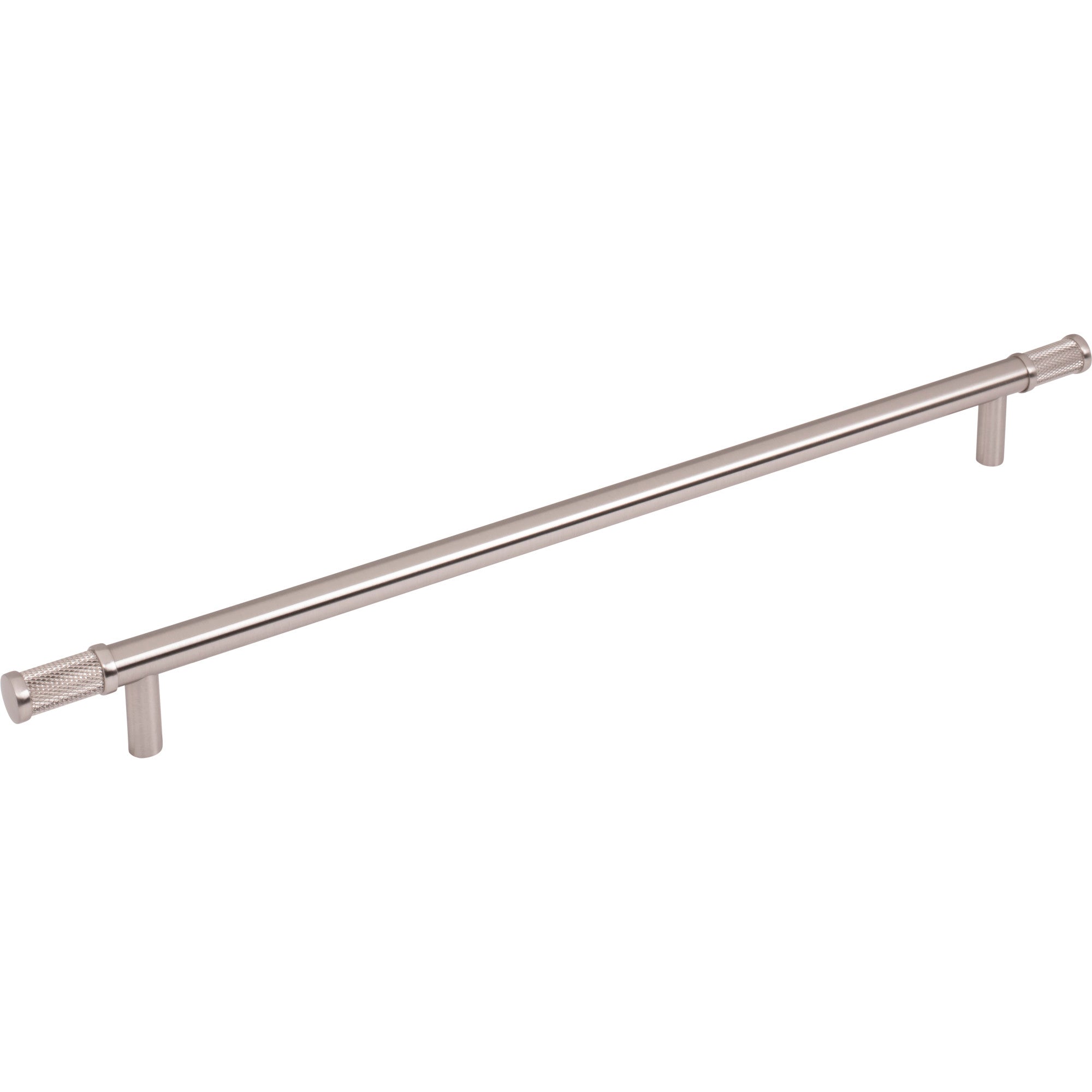 Worldwide Flooring Design Center Burnham Pull 12 Inch (c-c) Brushed Satin Nickel Burnham Pull 12 Inch (c-c) Brushed Satin Nickel Top Knobs Decorative Hardware