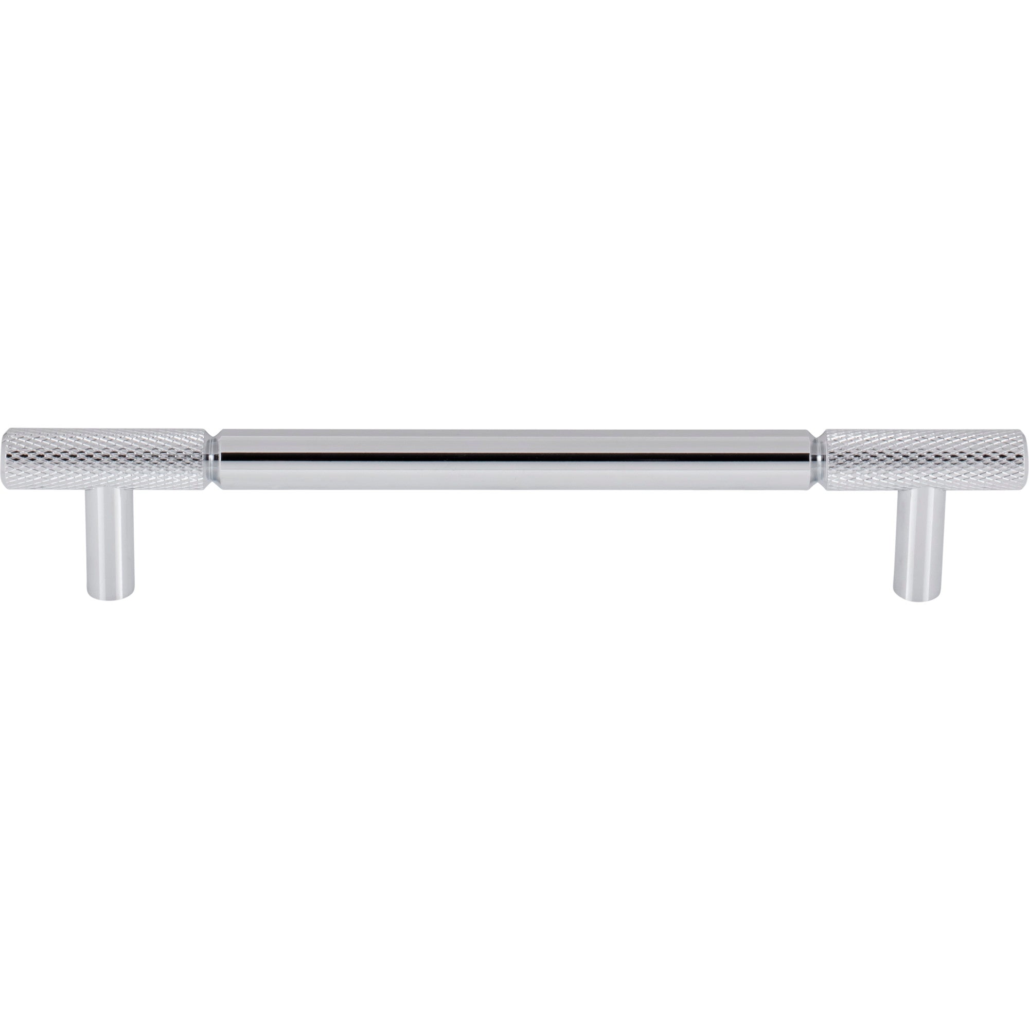 Worldwide Flooring Design Center Prestwick Pull 6 5/16 Inch (c-c) Polished Chrome Prestwick Pull 6 5/16 Inch (c-c) Polished Chrome Top Knobs Decorative Hardware