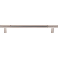 Worldwide Flooring Design Center Prestwick Pull 7 9/16 Inch (c-c) Polished Nickel Prestwick Pull 7 9/16 Inch (c-c) Polished Nickel Top Knobs Decorative Hardware