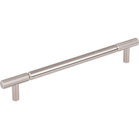 Worldwide Flooring Design Center Prestwick Pull 7 9/16 Inch (c-c) Polished Nickel Prestwick Pull 7 9/16 Inch (c-c) Polished Nickel Top Knobs Decorative Hardware