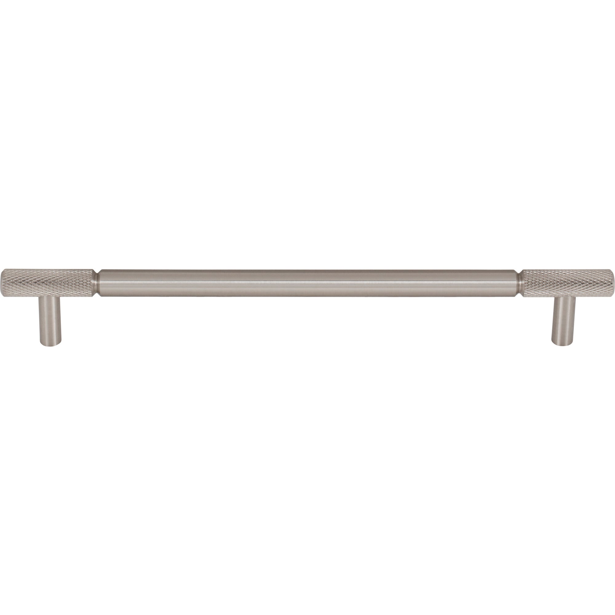 Worldwide Flooring Design Center Prestwick Pull 8 13/16 Inch (c-c) Brushed Satin Nickel Prestwick Pull 8 13/16 Inch (c-c) Brushed Satin Nickel Top Knobs Decorative Hardware