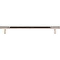 Worldwide Flooring Design Center Prestwick Pull 8 13/16 Inch (c-c) Polished Nickel Prestwick Pull 8 13/16 Inch (c-c) Polished Nickel Top Knobs Decorative Hardware
