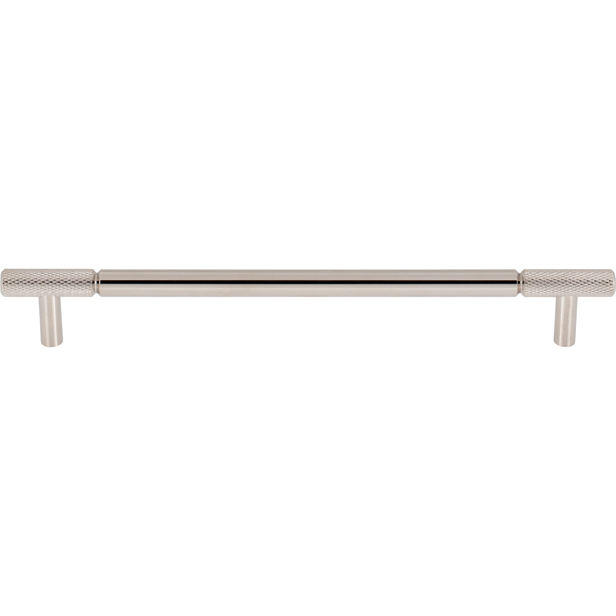 Worldwide Flooring Design Center Prestwick Pull 8 13/16 Inch (c-c) Polished Nickel Prestwick Pull 8 13/16 Inch (c-c) Polished Nickel Top Knobs Decorative Hardware