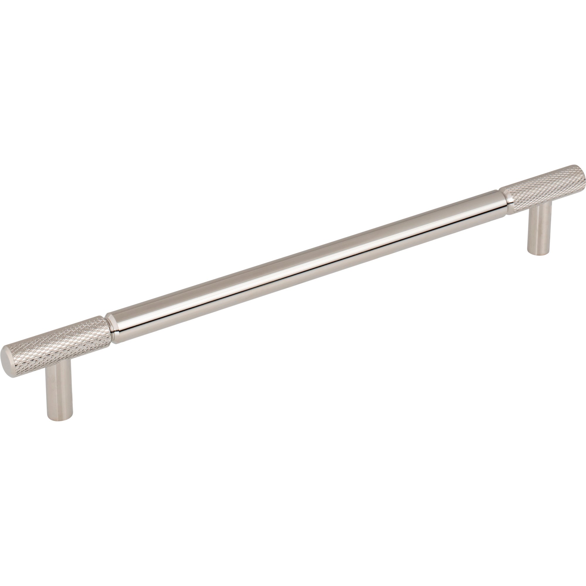 Worldwide Flooring Design Center Prestwick Pull 8 13/16 Inch (c-c) Polished Nickel Prestwick Pull 8 13/16 Inch (c-c) Polished Nickel Top Knobs Decorative Hardware
