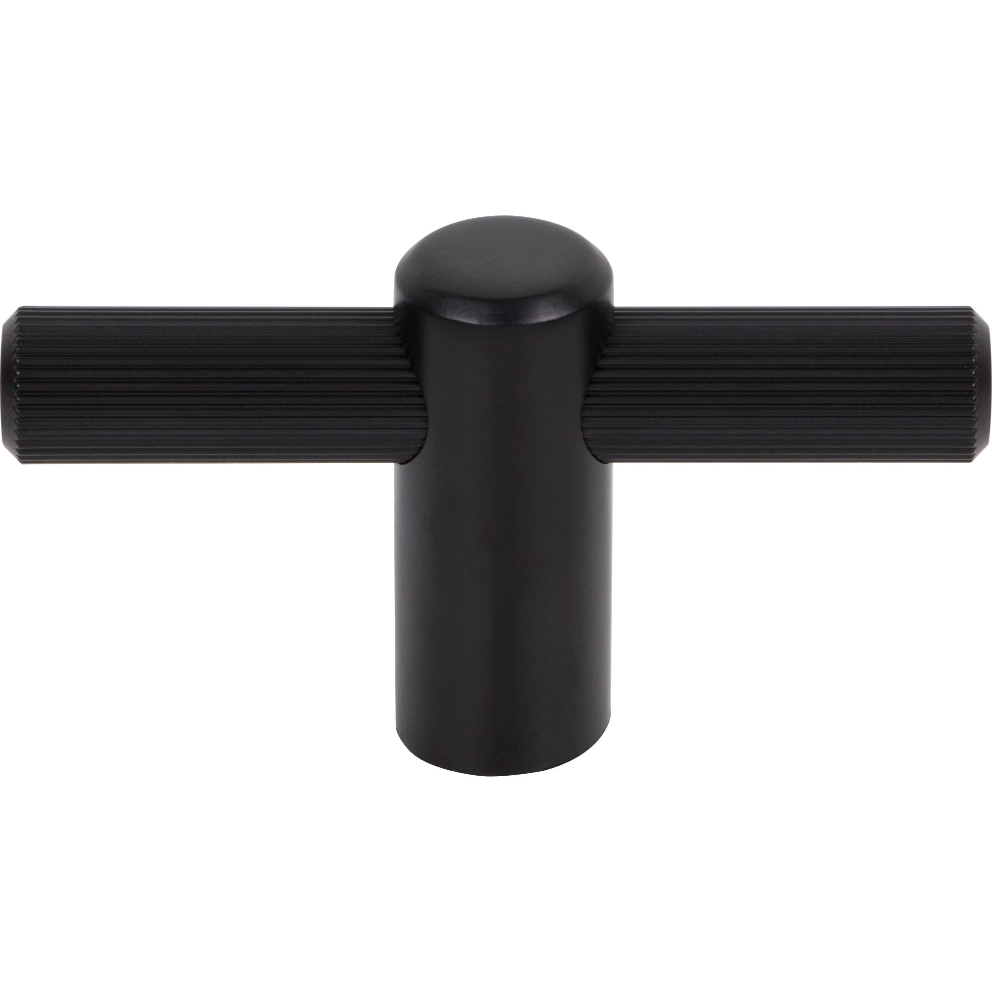 Worldwide Flooring Design Center Dempsey T-Knob 2 1/2 Inch Flat Black Dempsey T-Knob 2 1/2 Inch Flat Black Top Knobs Decorative Hardware