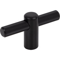 Worldwide Flooring Design Center Dempsey T-Knob 2 1/2 Inch Flat Black Dempsey T-Knob 2 1/2 Inch Flat Black Top Knobs Decorative Hardware