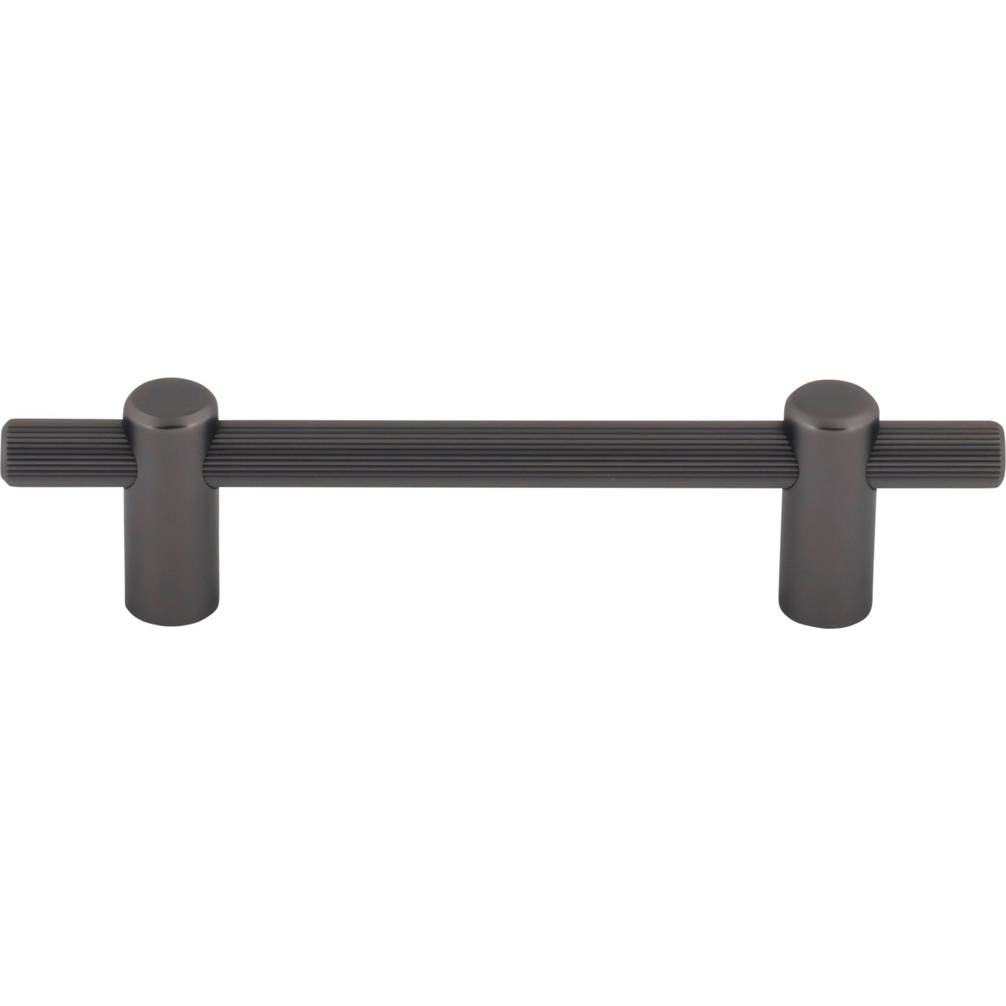 Worldwide Flooring Design Center Dempsey Pull 3 3/4 Inch (c-c) Ash Gray Dempsey Pull 3 3/4 Inch (c-c) Ash Gray Top Knobs Decorative Hardware