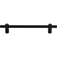 Worldwide Flooring Design Center Dempsey Pull 6 5/16 Inch (c-c) Flat Black Dempsey Pull 6 5/16 Inch (c-c) Flat Black Top Knobs Decorative Hardware