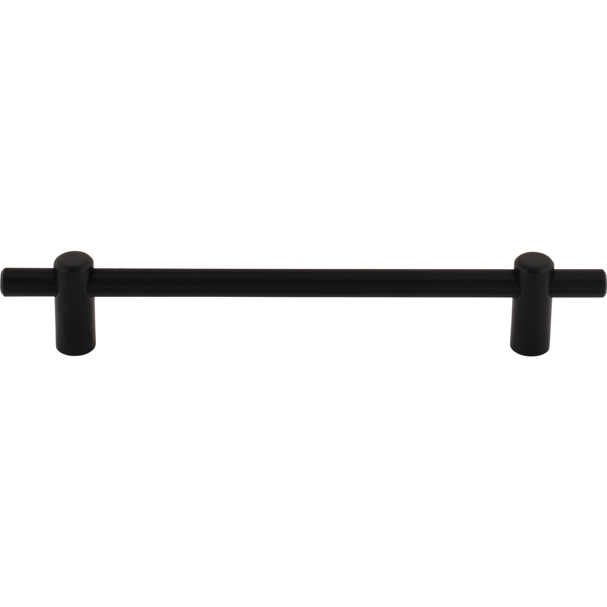 Worldwide Flooring Design Center Dempsey Pull 6 5/16 Inch (c-c) Flat Black Dempsey Pull 6 5/16 Inch (c-c) Flat Black Top Knobs Decorative Hardware