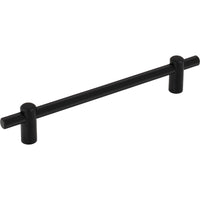 Worldwide Flooring Design Center Dempsey Pull 6 5/16 Inch (c-c) Flat Black Dempsey Pull 6 5/16 Inch (c-c) Flat Black Top Knobs Decorative Hardware