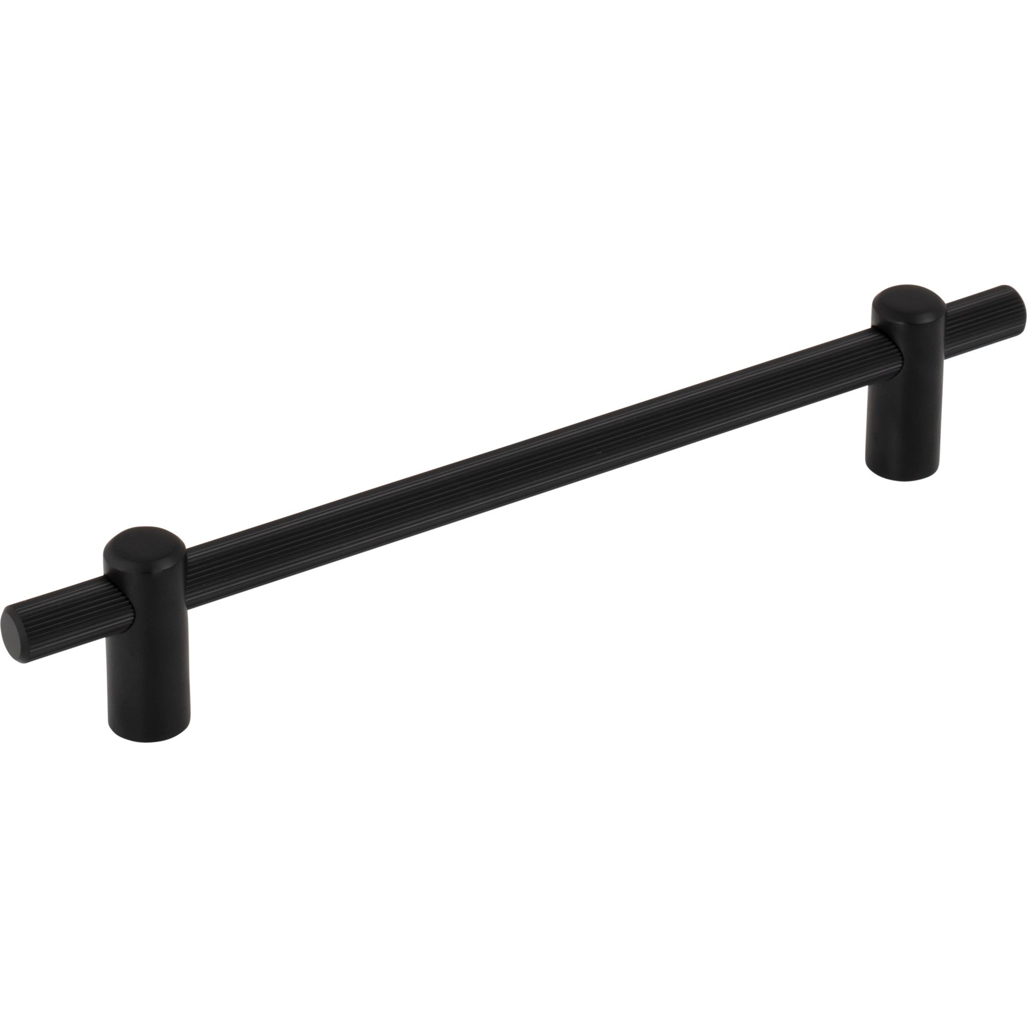 Worldwide Flooring Design Center Dempsey Pull 6 5/16 Inch (c-c) Flat Black Dempsey Pull 6 5/16 Inch (c-c) Flat Black Top Knobs Decorative Hardware