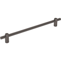Worldwide Flooring Design Center Dempsey Pull 8 13/16 Inch (c-c) Ash Gray Dempsey Pull 8 13/16 Inch (c-c) Ash Gray Top Knobs Decorative Hardware