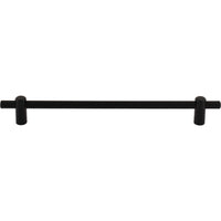 Worldwide Flooring Design Center Dempsey Pull 8 13/16 Inch (c-c) Flat Black Dempsey Pull 8 13/16 Inch (c-c) Flat Black Top Knobs Decorative Hardware