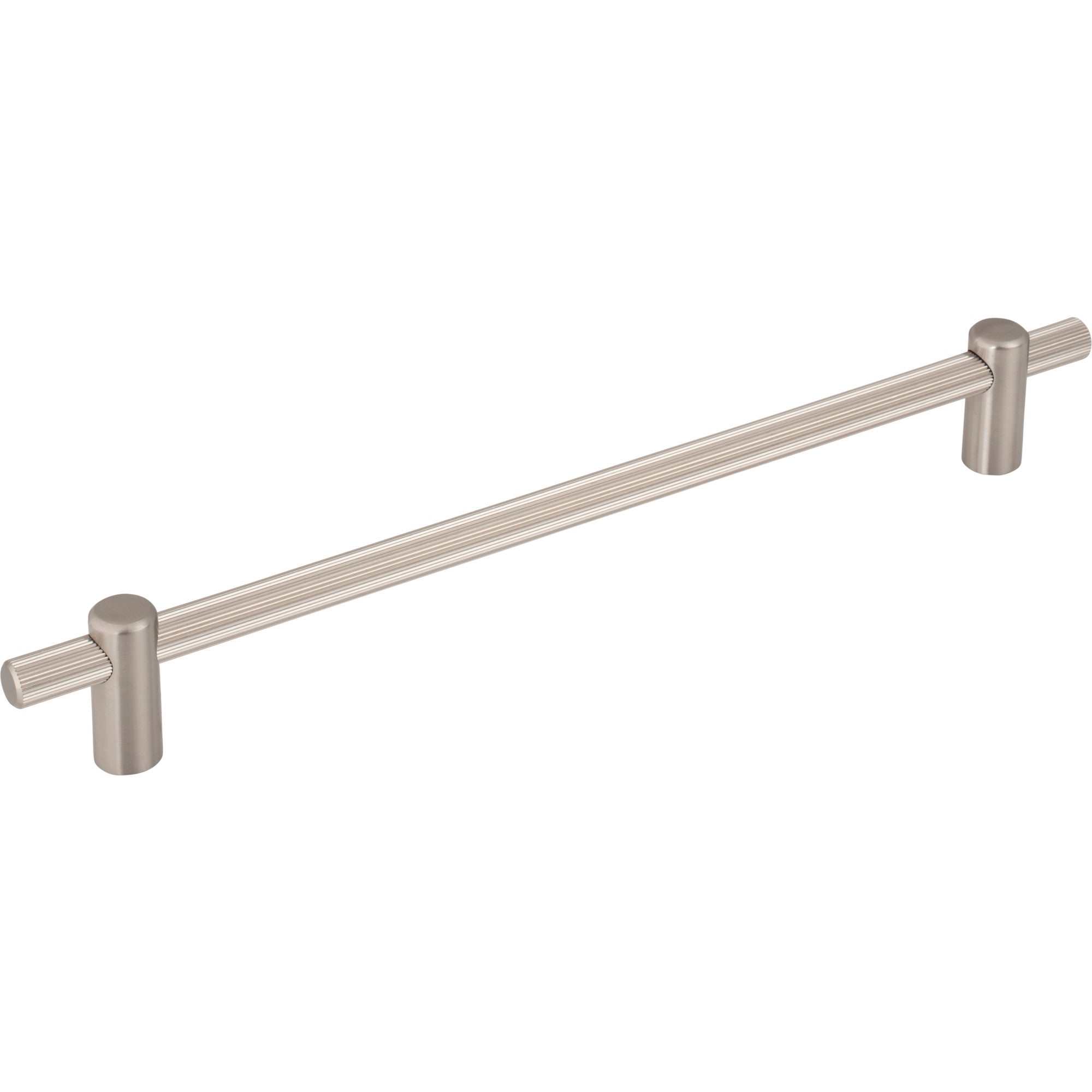 Worldwide Flooring Design Center Dempsey Pull 8 13/16 Inch (c-c) Brushed Satin Nickel Dempsey Pull 8 13/16 Inch (c-c) Brushed Satin Nickel Top Knobs Decorative Hardware