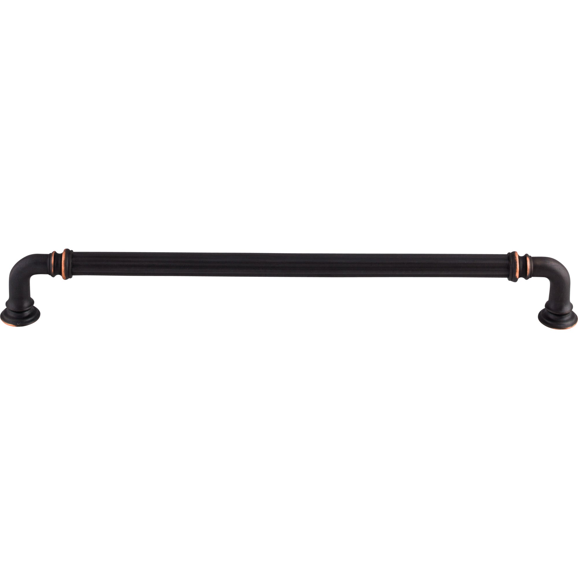 Worldwide Flooring Design Center Reeded Pull 9 Inch (c-c) Umbrio Reeded Pull 9 Inch (c-c) Umbrio Top Knobs Decorative Hardware