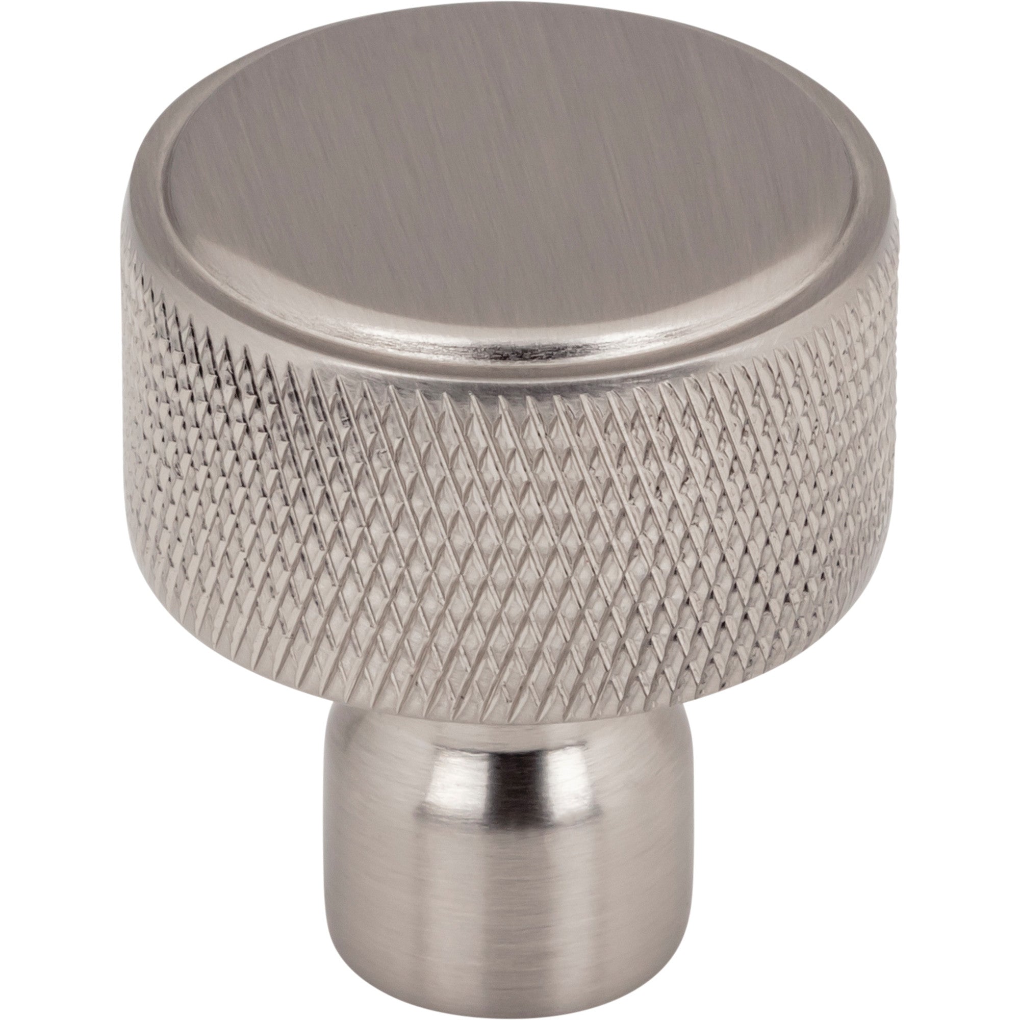 Worldwide Flooring Design Center Garrison Knob 1 1/8 Inch Brushed Satin Nickel Garrison Knob 1 1/8 Inch Brushed Satin Nickel Top Knobs Decorative Hardware