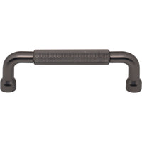 Worldwide Flooring Design Center Garrison Pull 3 3/4 Inch (c-c) Ash Gray Garrison Pull 3 3/4 Inch (c-c) Ash Gray Top Knobs Decorative Hardware