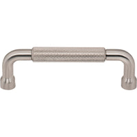 Worldwide Flooring Design Center Garrison Pull 3 3/4 Inch (c-c) Brushed Satin Nickel Garrison Pull 3 3/4 Inch (c-c) Brushed Satin Nickel Top Knobs Decorative Hardware