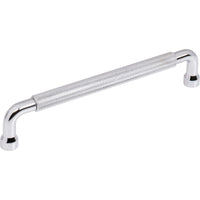Worldwide Flooring Design Center Garrison Pull 6 5/16 Inch (c-c) Polished Chrome Garrison Pull 6 5/16 Inch (c-c) Polished Chrome Top Knobs Decorative Hardware