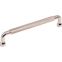Worldwide Flooring Design Center Garrison Pull 6 5/16 Inch (c-c) Polished Nickel Garrison Pull 6 5/16 Inch (c-c) Polished Nickel Top Knobs Decorative Hardware