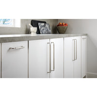 Worldwide Flooring Design Center Garrison Pull 6 5/16 Inch (c-c) Polished Nickel Garrison Pull 6 5/16 Inch (c-c) Polished Nickel Top Knobs Decorative Hardware
