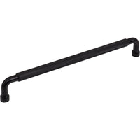 Worldwide Flooring Design Center Garrison Pull 8 13/16 Inch (c-c) Flat Black Garrison Pull 8 13/16 Inch (c-c) Flat Black Top Knobs Decorative Hardware