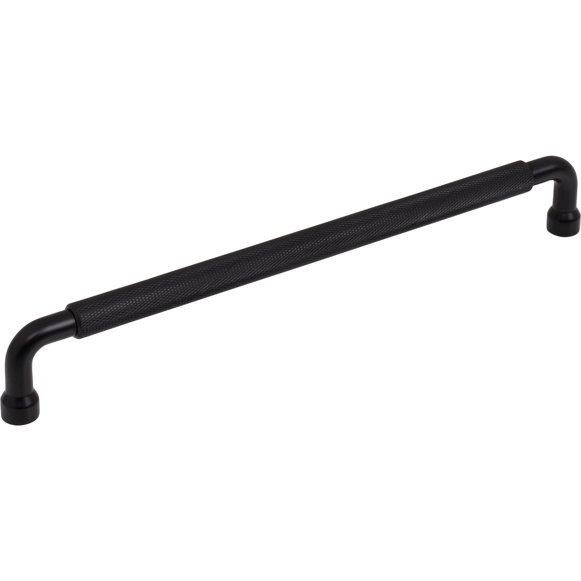 Worldwide Flooring Design Center Garrison Pull 8 13/16 Inch (c-c) Flat Black Garrison Pull 8 13/16 Inch (c-c) Flat Black Top Knobs Decorative Hardware
