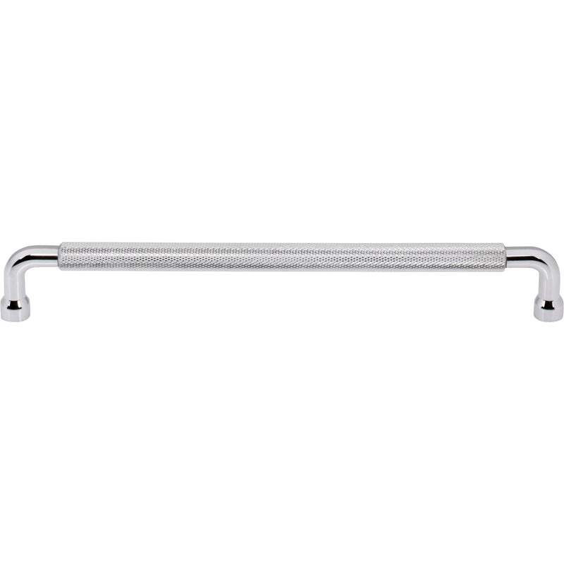 Worldwide Flooring Design Center Garrison Pull 8 13/16 Inch (c-c) Polished Chrome Garrison Pull 8 13/16 Inch (c-c) Polished Chrome Top Knobs Decorative Hardware