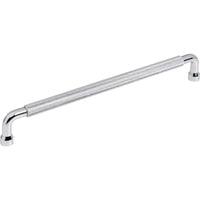 Worldwide Flooring Design Center Garrison Pull 8 13/16 Inch (c-c) Polished Chrome Garrison Pull 8 13/16 Inch (c-c) Polished Chrome Top Knobs Decorative Hardware
