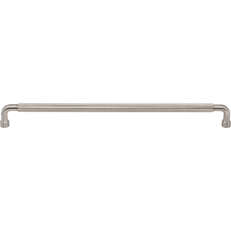 Worldwide Flooring Design Center Garrison Pull 12 Inch (c-c) Brushed Satin Nickel Garrison Pull 12 Inch (c-c) Brushed Satin Nickel Top Knobs Decorative Hardware